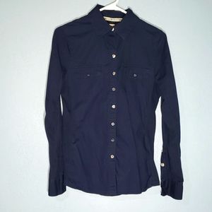 converse button down shirt